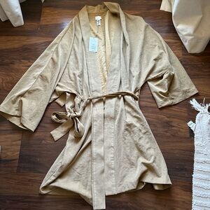 a new day Light Brown Women's Robe